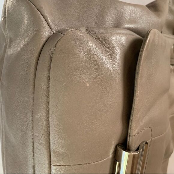 Coach Kristin Leather Mushroom Tote Bag - Picture 9 of 13